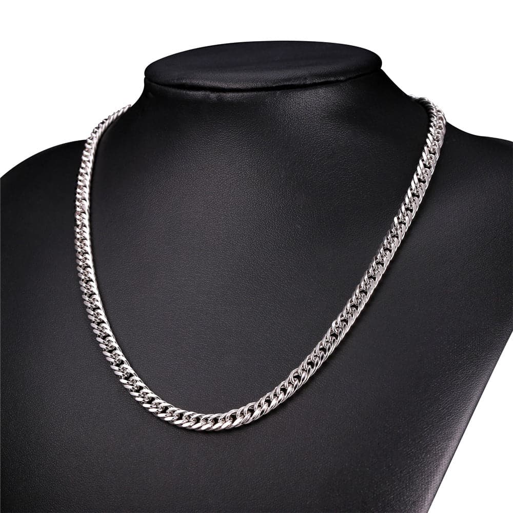 Gold Chain For Men Women 6MM Franco Chain Venetian Necklace Bracelet 18"-30" 