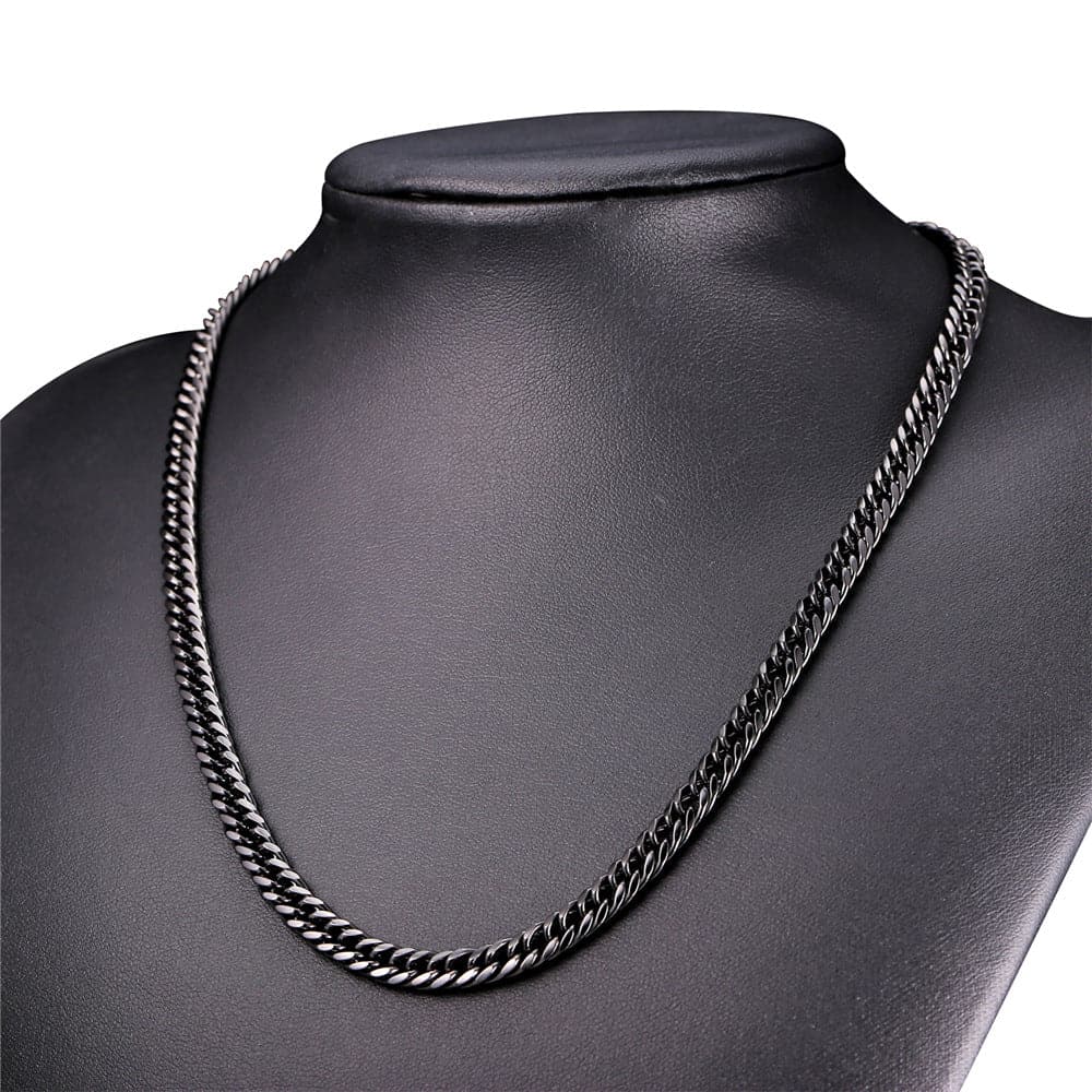 Gold Chain For Men Women 6MM Franco Chain Venetian Necklace Bracelet 18"-30" 