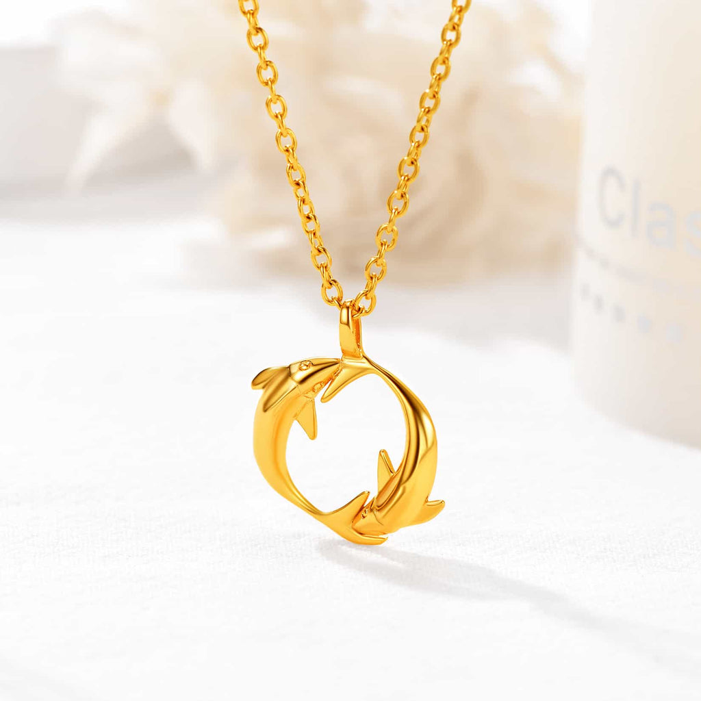 Gold Plated 12 Constellation Necklace Zodiac Astrology Jewelry 